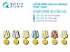 Quinta Studio QM16003 USSR WWII Defence Medals (1942-1944) 1/16